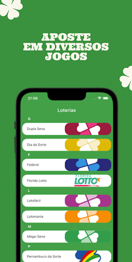 Lottery number generator Screen 3