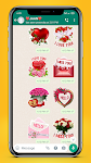 screenshot of WASticker: Love Emoji Stickers