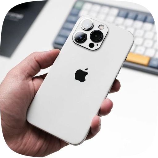 iphone 13 wallpaper logo