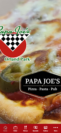 Android application Papa Joes Restaurant screenshort