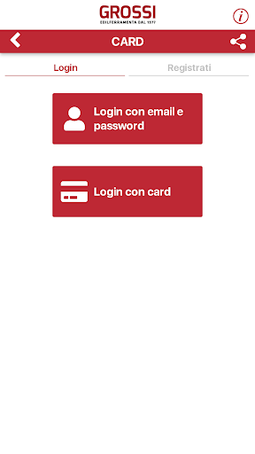 Grossi Shop Screen 2