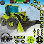 Cover Image of Download Real Snow Excavator Simulator  APK