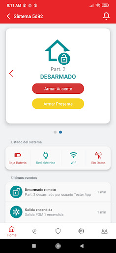 Alarm Home Pro Screen 3