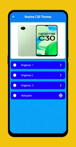 Android application Realme C30 Themes screenshort