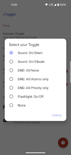 vToggle - Samsung Bixby remap Screen 2