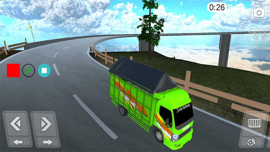 Truck Oleng Simulator 2022 1.3 APK screenshots 5