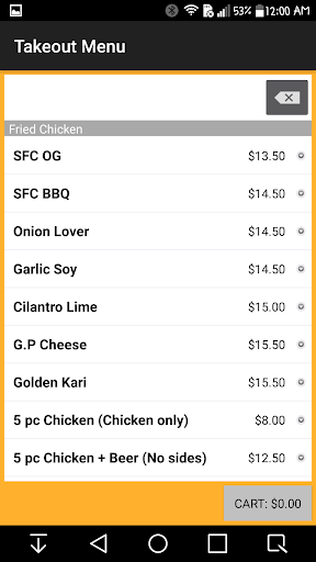 Seoul Fried Chicken Screen 2