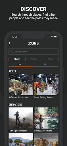 Android application Safari Outdoor screenshort