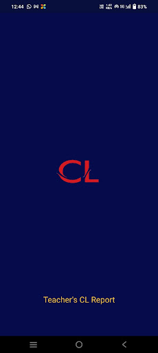 Android application TEACHER CL REPORT screenshort