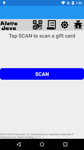Android application AlottaJava Merchant screenshort