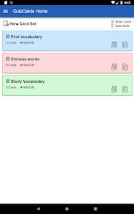 QuizCards: Flashcard Maker for Study and Quiz