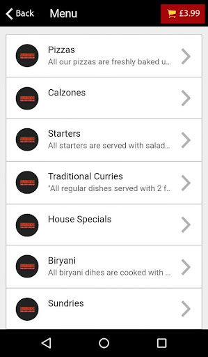 Shax Pizza Curry Grill Bar Screen 2