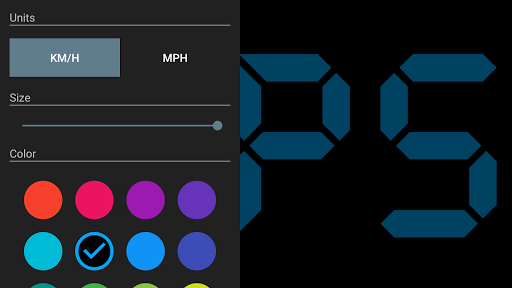 Android application Car HUD screenshort