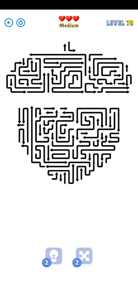 #5. Arrow+ Escape Puzzle (Android) 게시자: Jose paul