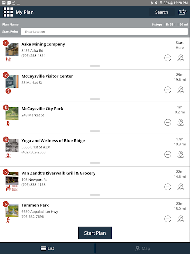 Screenshot of Visit Blue Ridge GA!