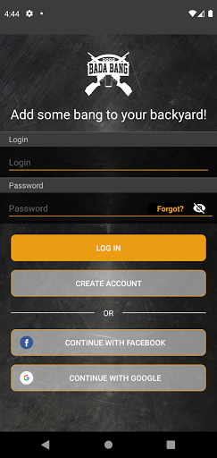 Android application BadaBang screenshort