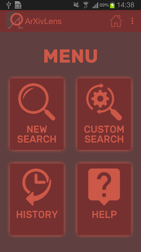 Android application ArXivLens screenshort