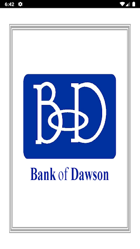 Android application Bank of Dawson screenshort