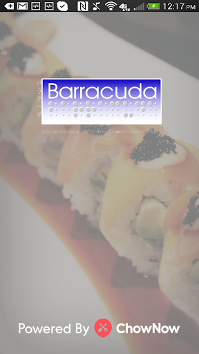 Android application Barracuda Japanese Restaurant screenshort