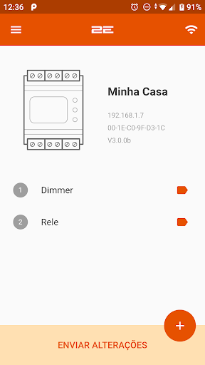 Android application 2E Admin 2.2 screenshort