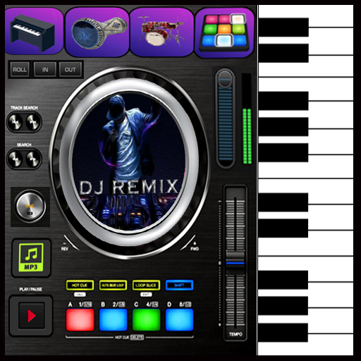 DJ Piano Mixer Studio MP3 logo