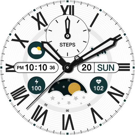 SamWatch Analog Phi 8 Screenshot