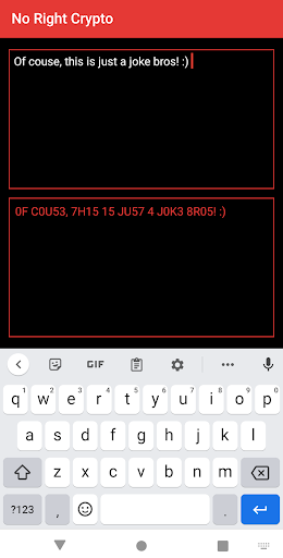 No Right Crypto Screen 2