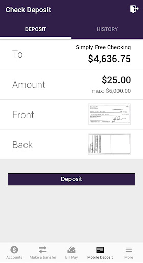 General Electric Credit Union Screen 3