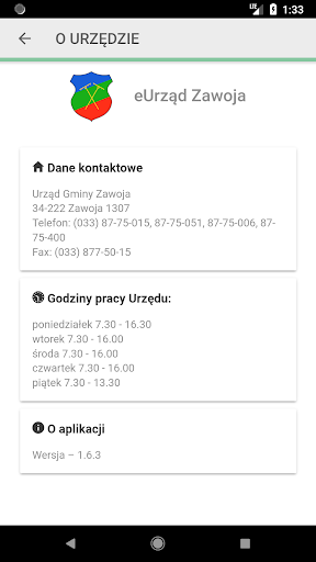 eUrząd Zawoja Screen 2