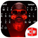 3D Blood Skull Theme&Emoji Keyboard icon
