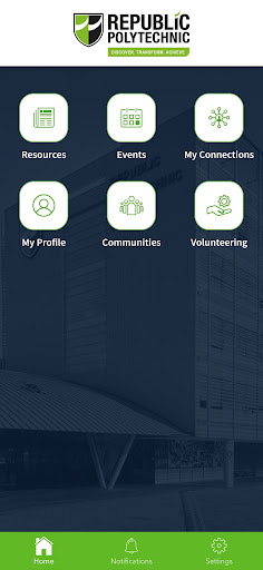 Android application RP Alumni Portal (RAP) screenshort