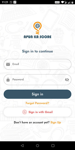 Android application Apun Ka Score screenshort