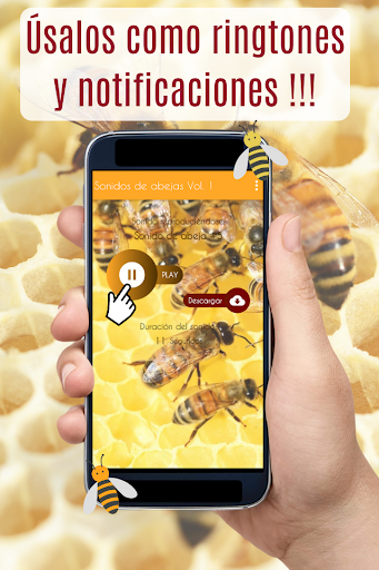 Sonidos de Abejas, ringtones. Screen 3