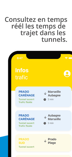 Android application Tunnels Prado screenshort
