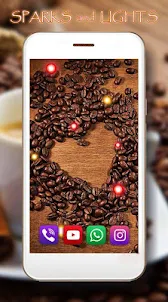Coffee live wallpaper