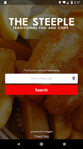 Android application The Steeple Fish Bar screenshort
