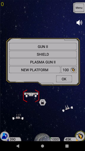 Android application Planet Defender DEMO screenshort