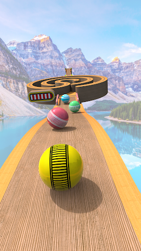 Rolling Ball 3d Sky Ball Race