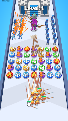 Android application Rush Match Warrior screenshort