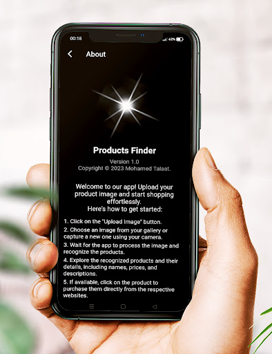 Product Finder Screen 2