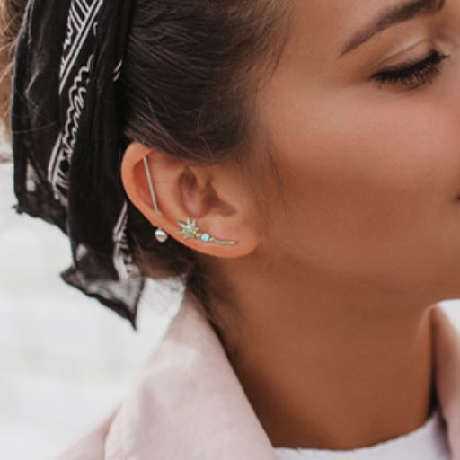 Climber Earrings Designs logo