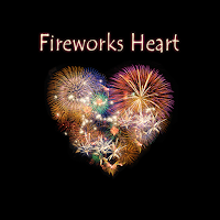 Cool Theme-Fireworks Heart-