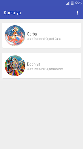 Android application Khelaiya:Learn Garba & Dodhiya screenshort
