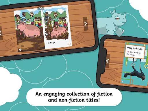 Android application Twinkl Rhino Readers screenshort