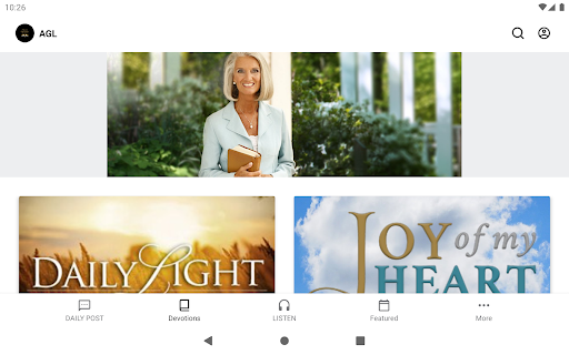 Screenshot of Anne Graham Lotz