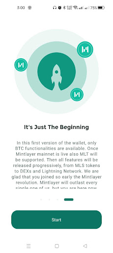 Mojito wallet Screen 2