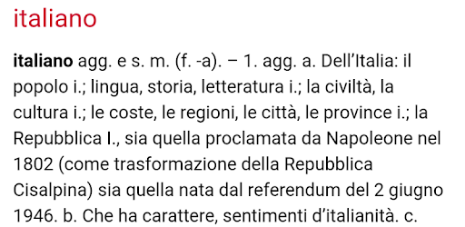 DIZIONARIO ITALIANO - le migliori app per Android