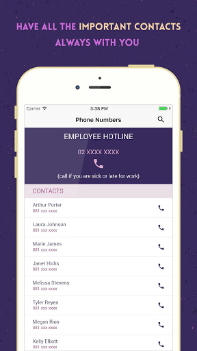 CLBS App Screen 3