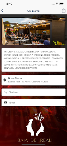 Baia dei Reali Screen 2