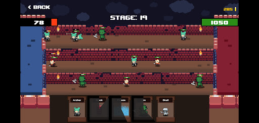 Android application Castle Line Wars screenshort
